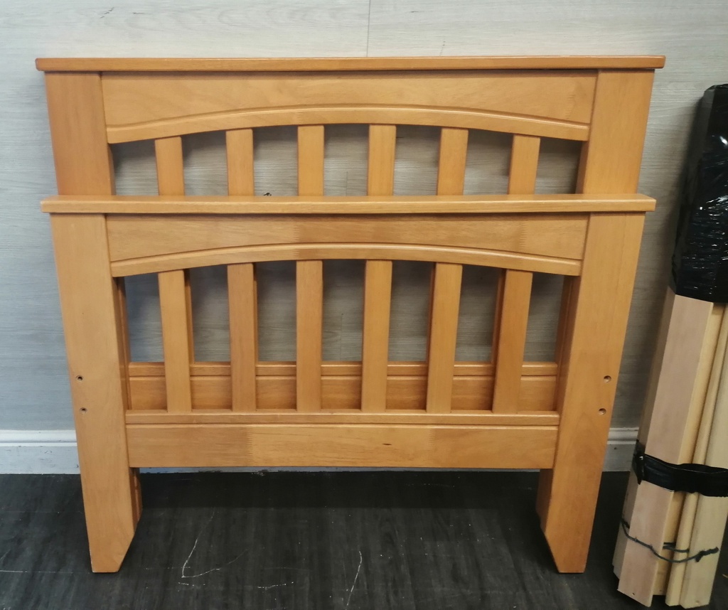 3FT WOODEN BEDFRAME