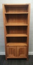 Oak Cupboard Base Bookcase