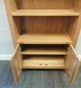 Oak Cupboard Base Bookcase