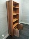 Oak Cupboard Base Bookcase