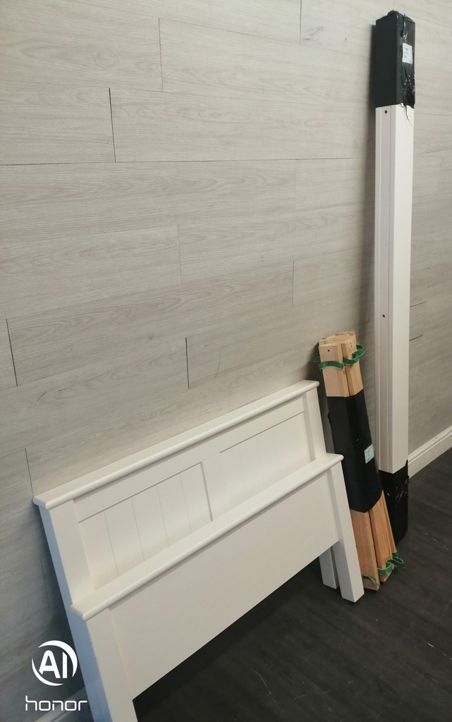 3FT WHITE BEDFRAME