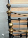 5FT  VICTORIAN STYLE HEAVY BLACK BED FRAME