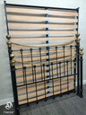 5FT  VICTORIAN STYLE HEAVY BLACK BED FRAME