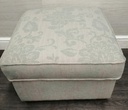 Lovely blue toned armchair and footstool from M &amp; S