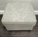 Lovely blue toned armchair and footstool from M &amp; S