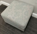 Lovely blue toned armchair and footstool from M &amp; S