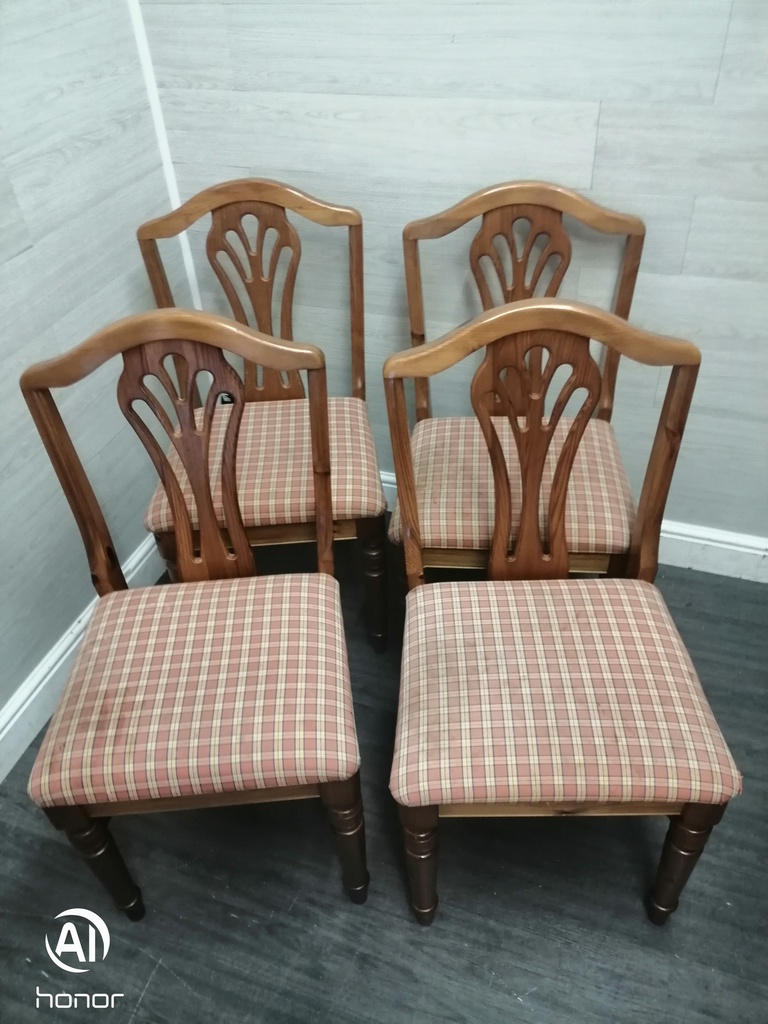 4 X DUCAL DINING CHAIRS