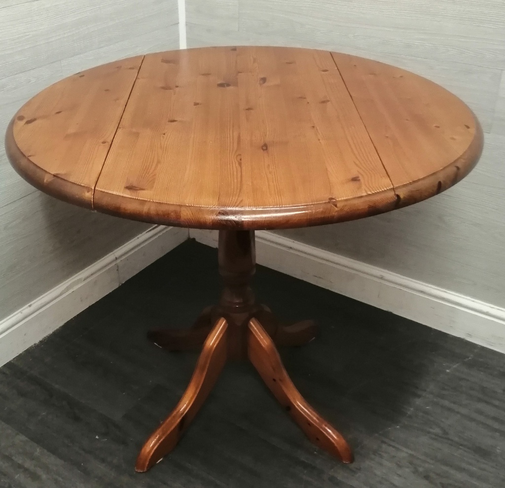 Pine drop leaf table