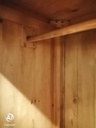 Quality solid pine single door wardrobe with drawer
