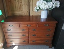 LARGE 9 DRAWER MERCHANT STYLE CHEST