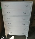 Marie Antoinette Style Six Drawer Chest