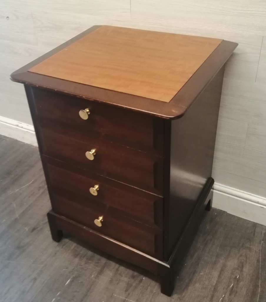 Stag Four Drawer Bedisde