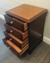 Stag Four Drawer Bedisde