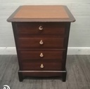Stag Four Drawer Bedisde