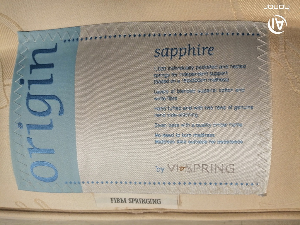 4ft6&quot; Vi-SPRING ‘ORIGIN SAPPHIRE’ Mattress