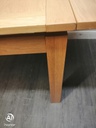 SOLID WOOD EXTENDING DINING TABLE