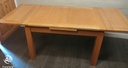 SOLID WOOD EXTENDING DINING TABLE