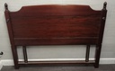 DARK WOOD 4FT 6&quot; HEADBOARD