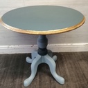 Painted Round Side Table