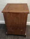 Single large mexican pine bedside