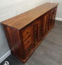 QUALITY LARGE SOLID WOOD SHEESHAM SIDEBOARD