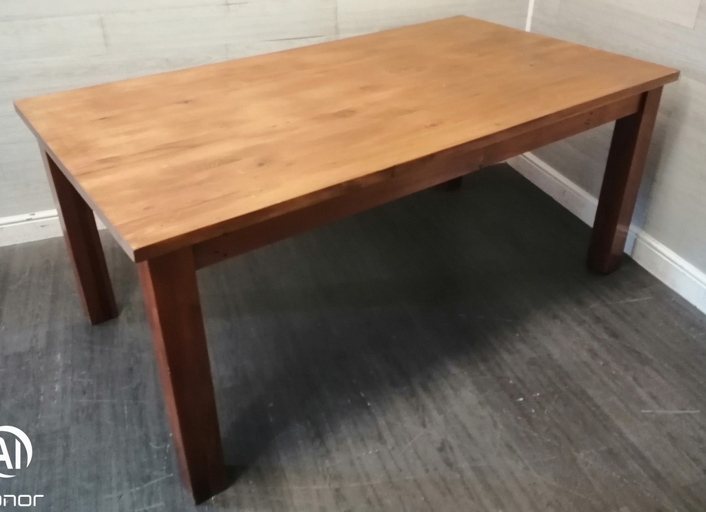 6FT SOILD PINE DINING TABLE