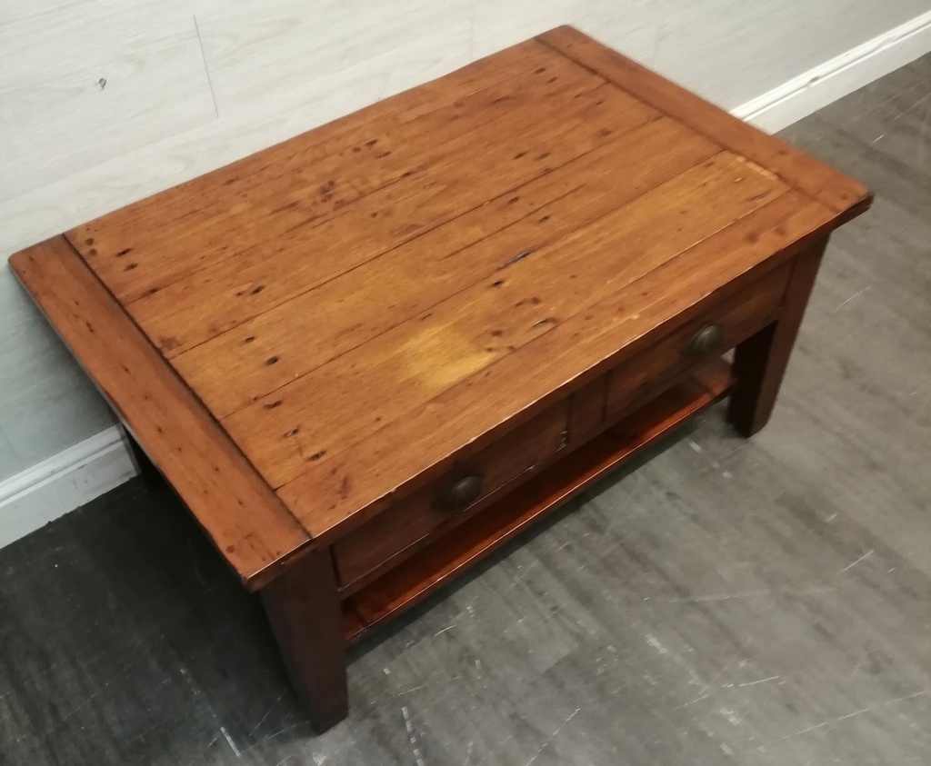 IRISH COAST COLLECTION’ Dark Wood COFFEE TABLE