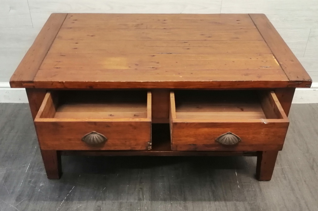 IRISH COAST COLLECTION’ Dark Wood COFFEE TABLE