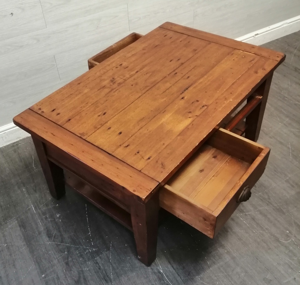 IRISH COAST COLLECTION’ Dark Wood COFFEE TABLE