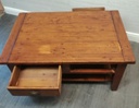 IRISH COAST COLLECTION’ Dark Wood COFFEE TABLE