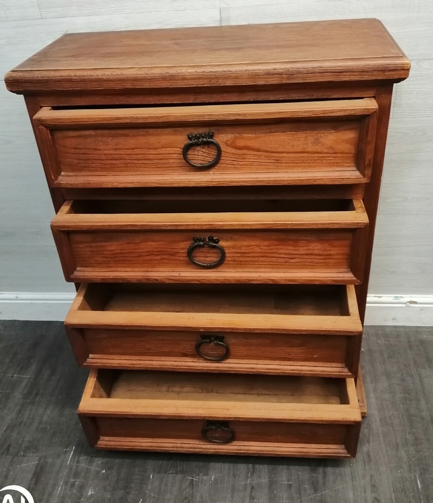 QUALITY MEXICAN PINE WELLINGTON CHEST