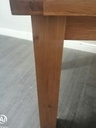 QUALITY SQUARE OAK DINING TABLE