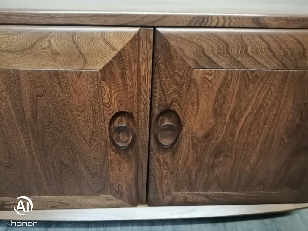 QUALITY MODERN ERCOL  TV BENCH/STAND