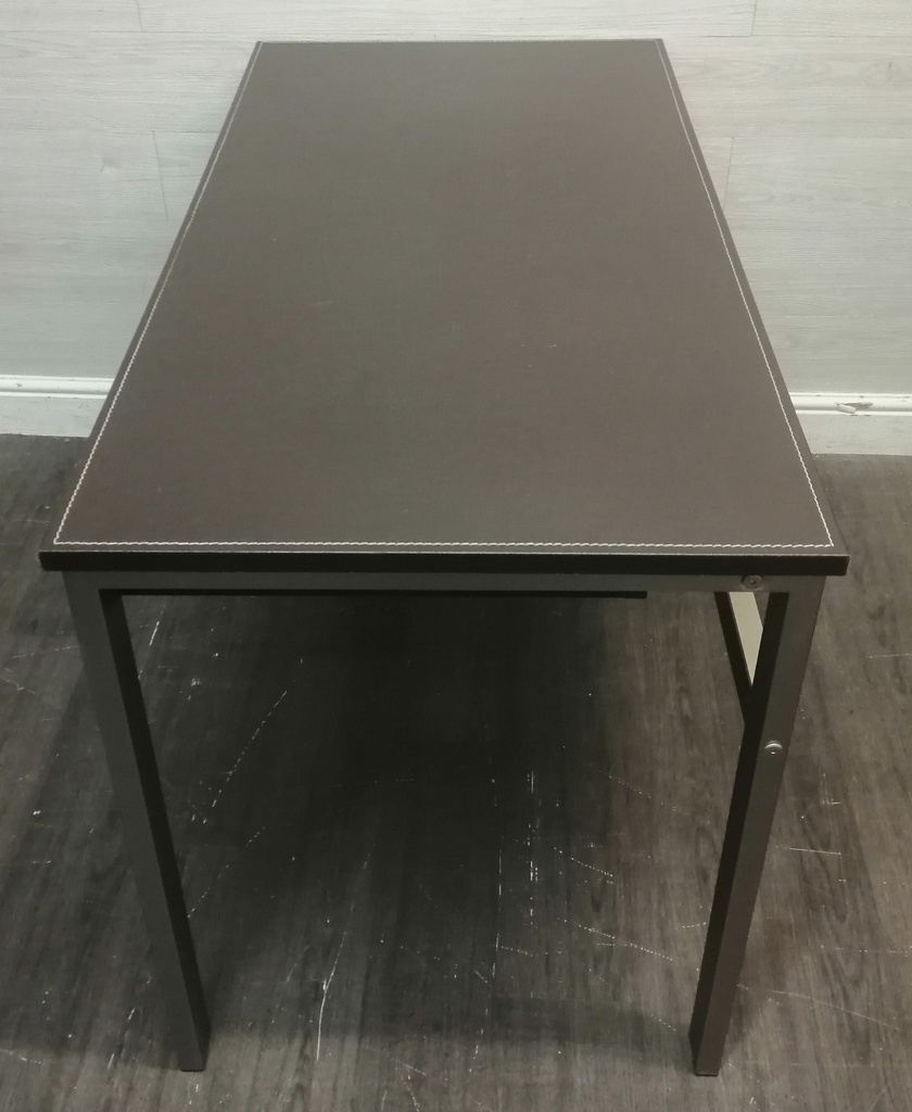 MODERN LEATHER STYLE DESK FROM JOHN LEWIS