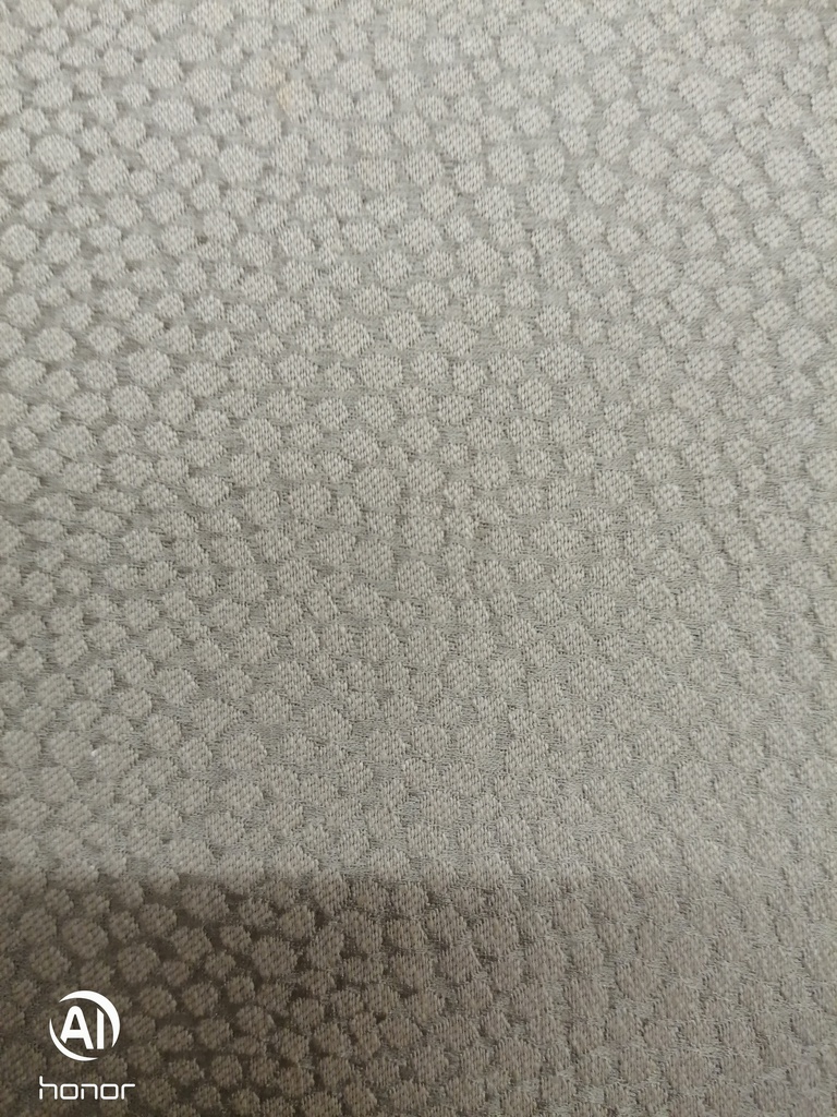 4ft6&quot; Beige/Brown Toned Tall Fabric Headboard