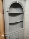 Quality Painted Solid Pine Barrell Back Corner Unit