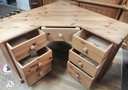 GREAT SOLID PINE CORNER DESK