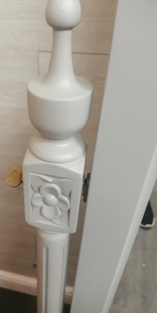 Quality Painted Solid Pine Cheval Mirror