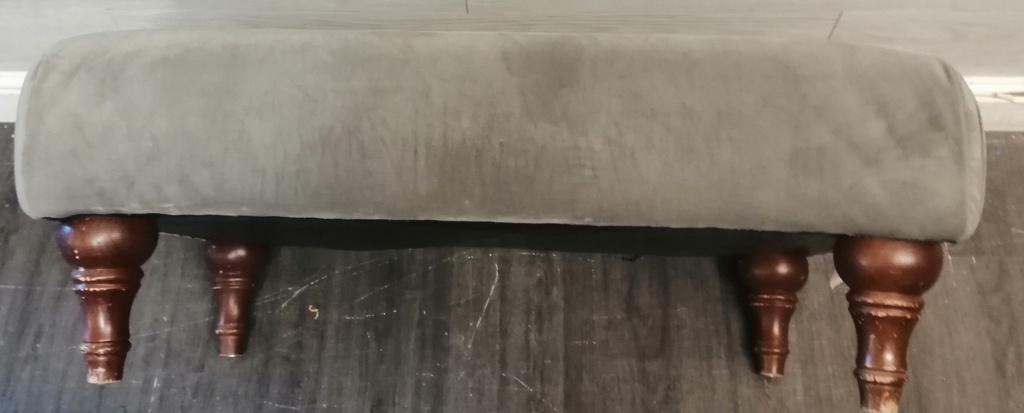 Lovely  grey coffee table footstool