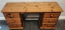 Pine Six Drawer Dressing Table / Desk