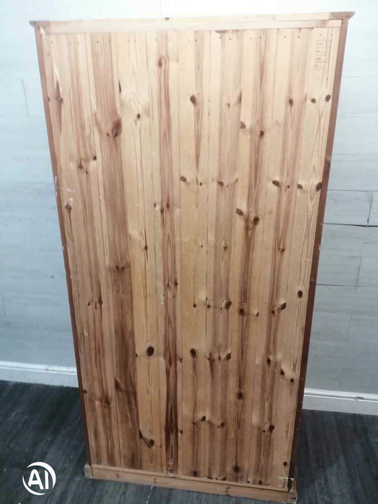 SOLID PINE DOUBLE WARDROBE