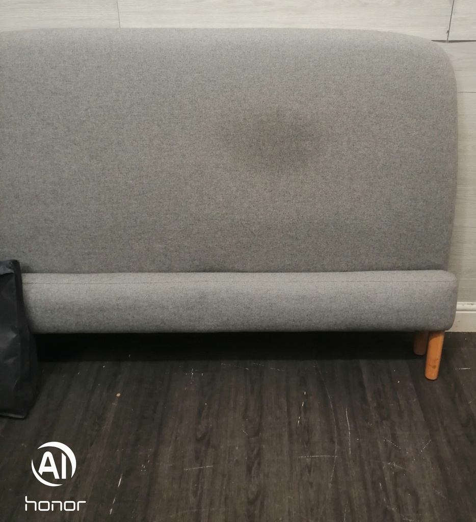 4FT6" SIMBA GREY BED FRAME