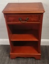 Neat  repro yew side unit/bedside