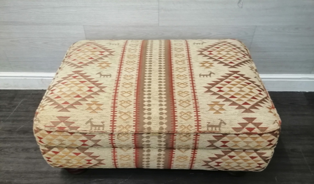 BARGAIN Sofa  &amp; Footstool Set