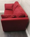 Neat Red Toned Sofa Bed