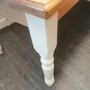 6FT SOILD PINE SHABBY CHIC DINING TABLE