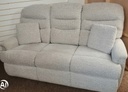Lovely high back  grey toned sofa