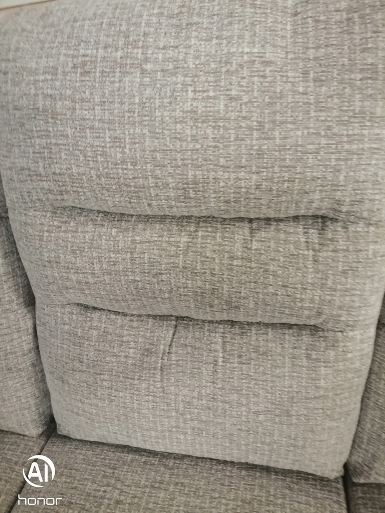 Lovely high back  grey toned sofa