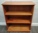 MEDIUM HEIGHT TEAK STYLE BOOKCASE