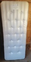 2ft 6" small single divan base and mattress set